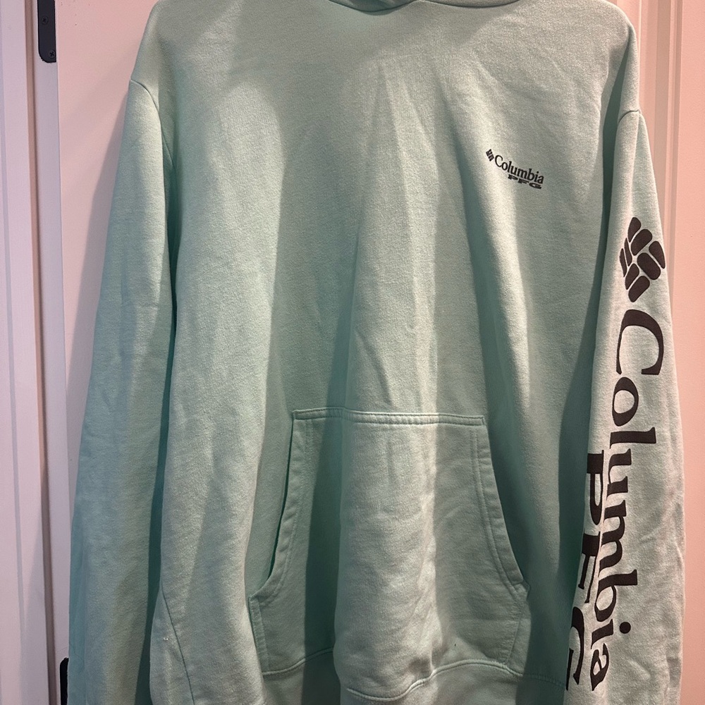 Columbia Mint Green Hoodie